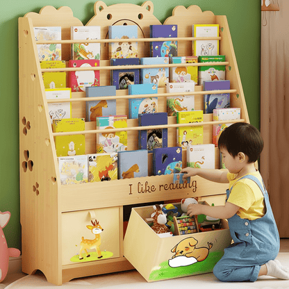 Little Bear Book Rack - Nidokid