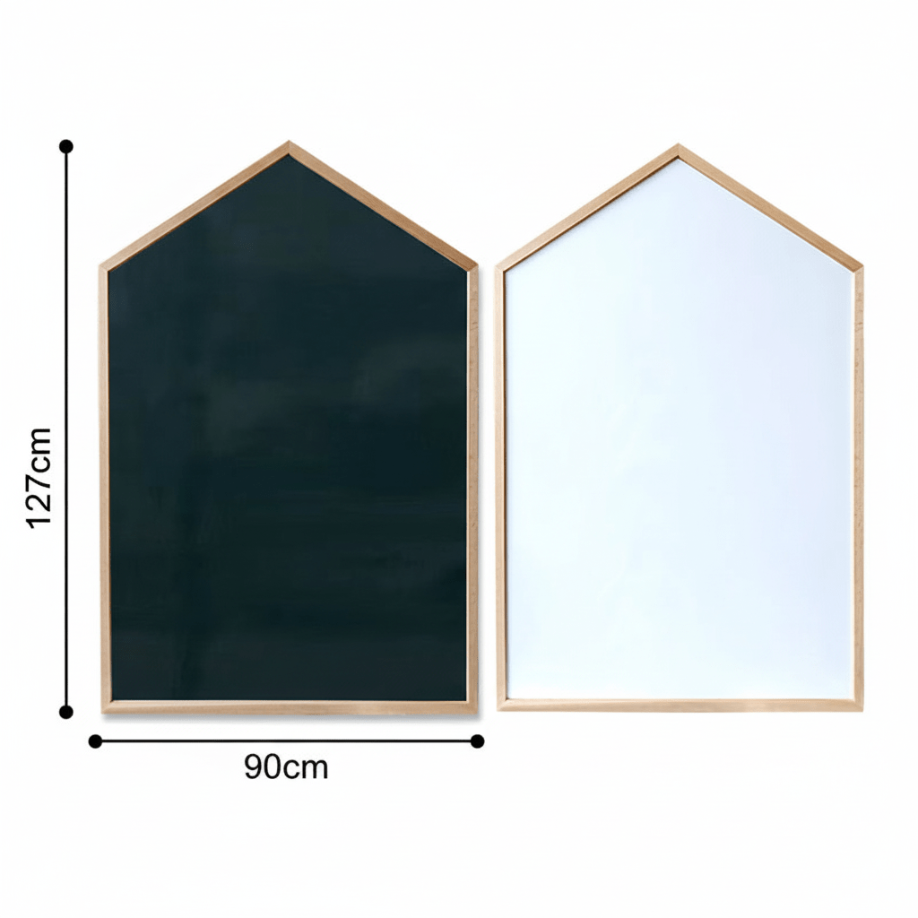 Solid Wood Double - Sided Magnetic Art Easel - Nidokid