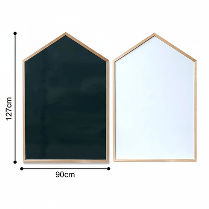 Solid Wood Double - Sided Magnetic Art Easel - Nidokid