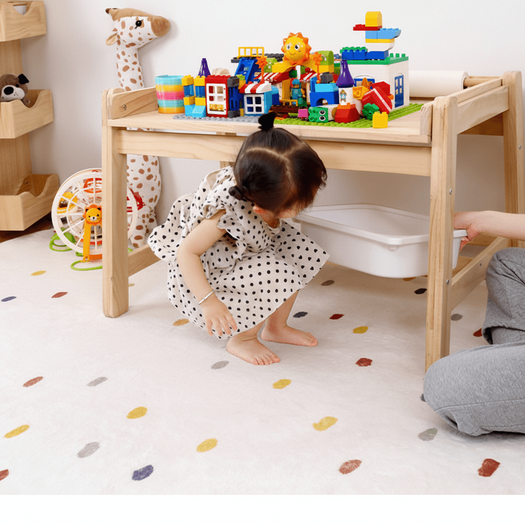 Adjustable Art & Play Desk Set - Nidokid