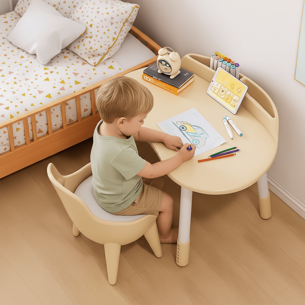 Adjustable Peanut Table for Kids - Nidokid