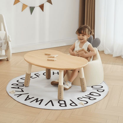 Solid Beech Peanut Table - Nidokid