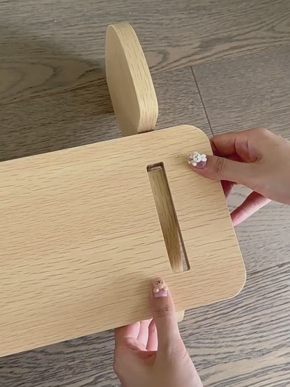 Solid Wood Double-Sided Magnetic Art Easel